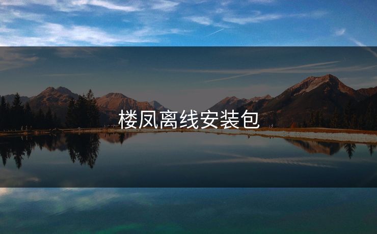 楼凤离线安装包